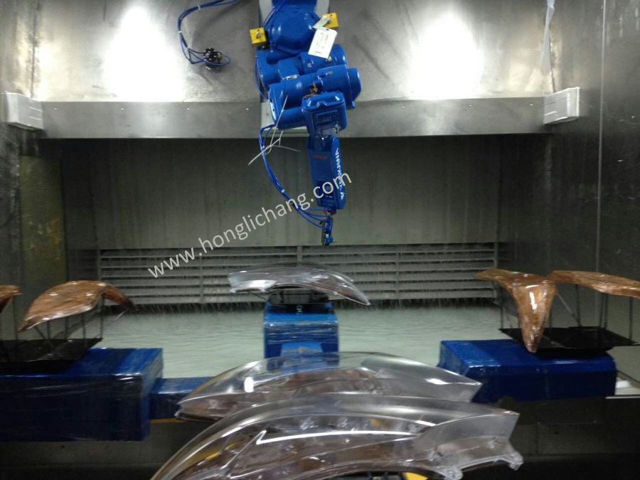 YASKAWA Робот УФ Твердое Покрытие Линия для Автомобильных ламп