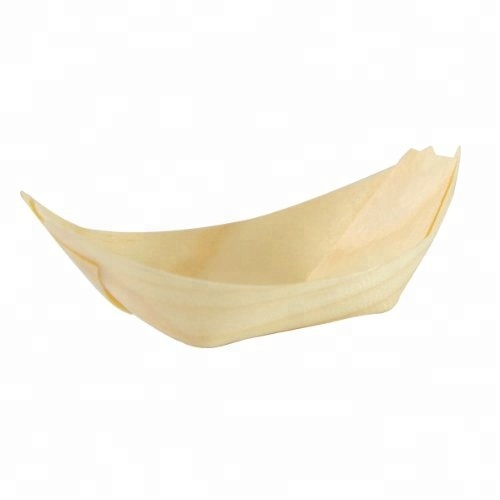Wholesale birchwood Japanese tableware sushi wooden boat