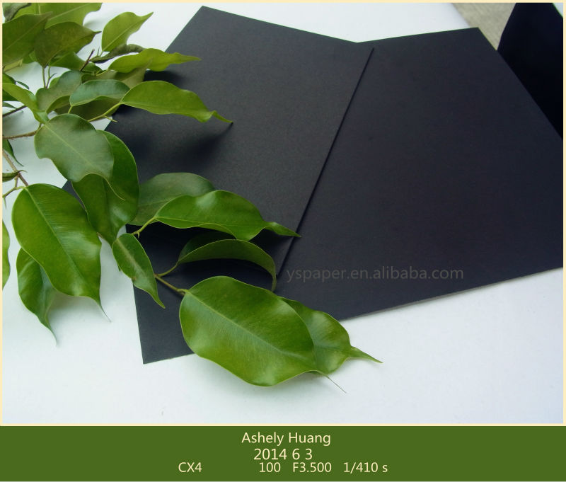 80gsm-180gsm картон/черный картон