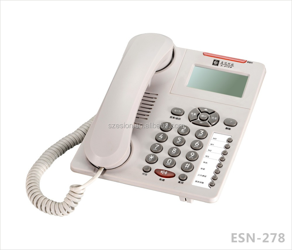 ESN-278A проводной телефон Настольный телефон caller ID телефоны стационарные телефоны офисный телефон домашний телефон
