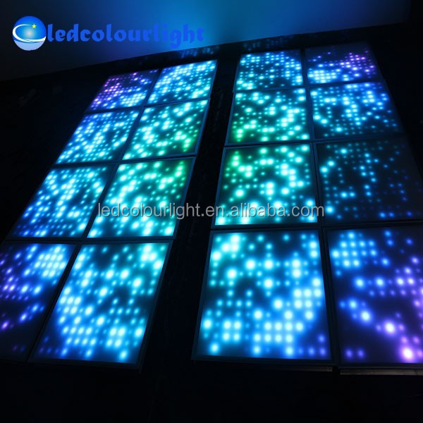 Dmx rgb светодиодные панели 600x600 световыми эффектами rgb светодиодные панели Китай (материк)