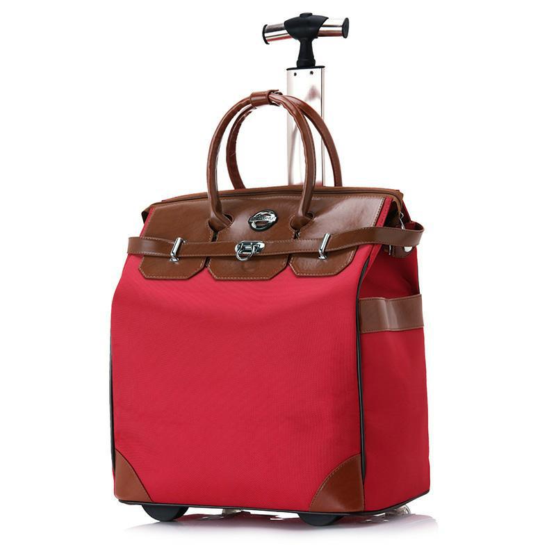 SHENGMING Novelty FabricHand Luggage Strap Wheels