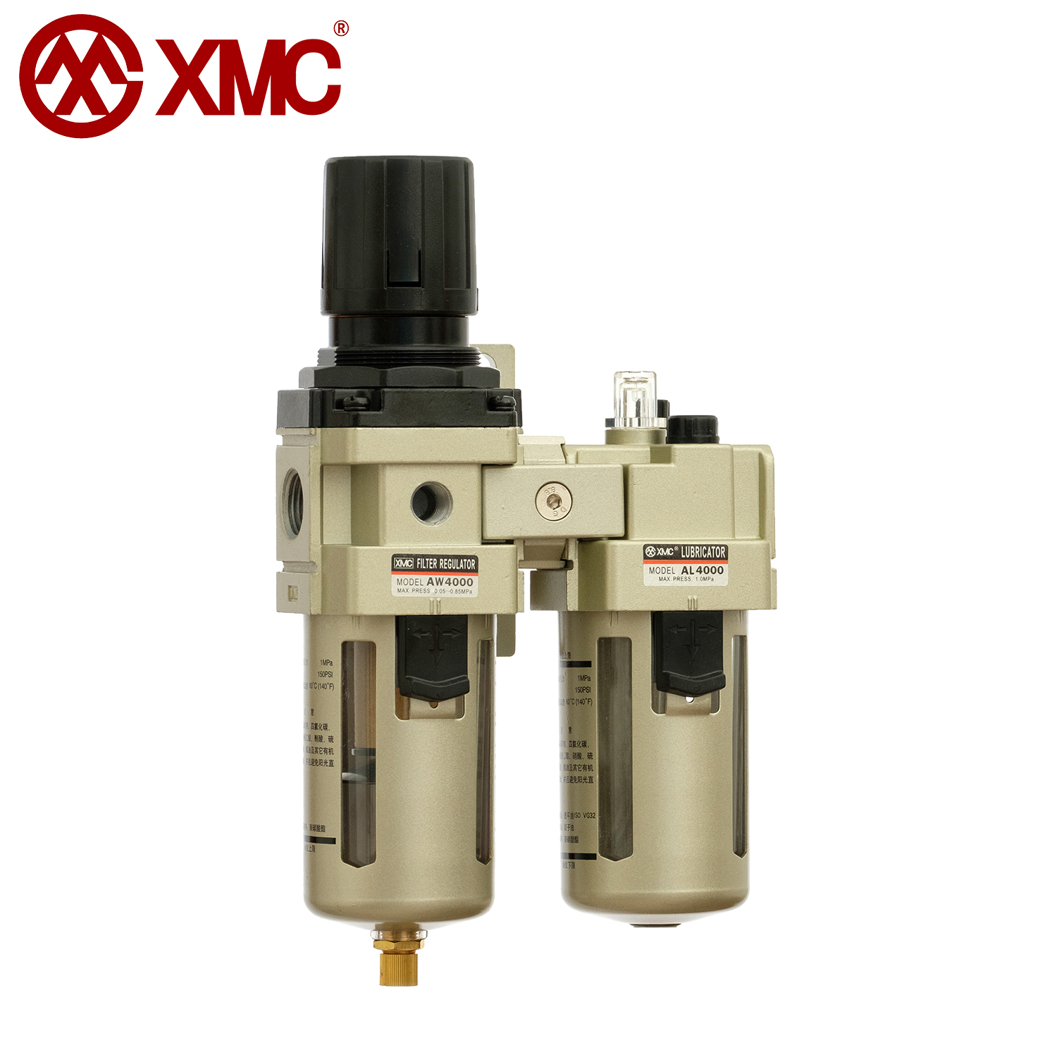 XMC AC4010-04 G1/2 ''японский Пневматический воздушный фильтр SMC-типа F. R.l комбинация