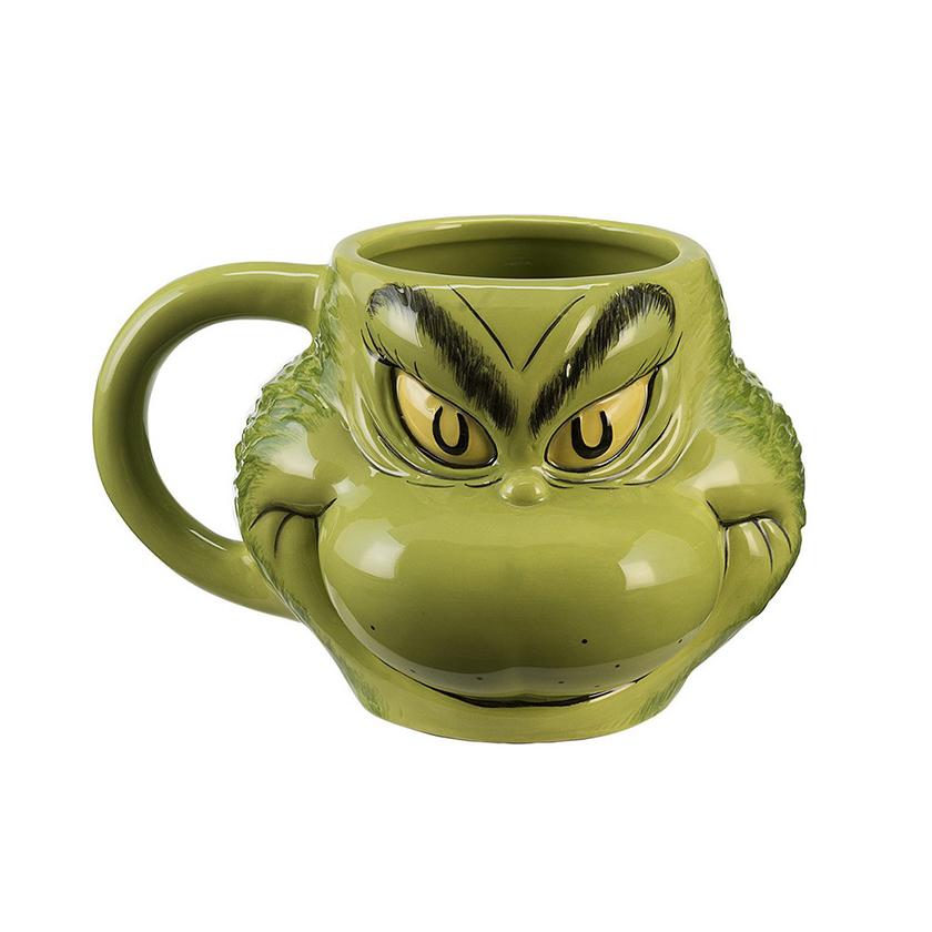 Grinch скульптурные латте изолированные Дорожные Кружки