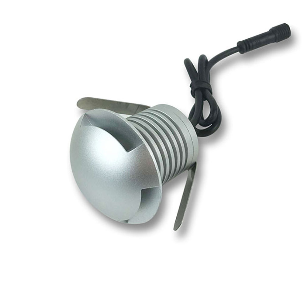 3W LED IP67 12V 24V led underground lamp Outdoor Garden Recessed Deck Floor Stairs wall terrace lighting