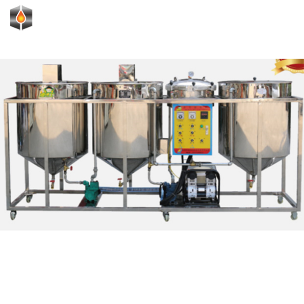 Stainless Steel Edible Sunflower Oil Refined Equipment/Crude Oil Refinery Machine