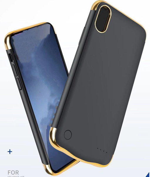 Тонкий аккумулятор высокой емкости, портативный внешний аккумулятор для iPhone xr, 6000 мАч