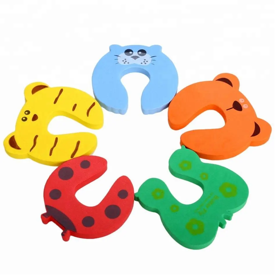 Hot Sale High Quality Animal Shape EVA Soft Baby Safety Guard Finger Protect Door Stopper