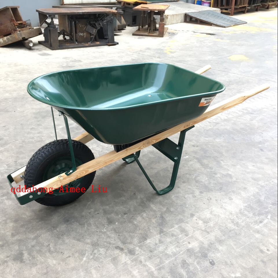Распродажа, тачка 100 л с деревянной ручкой WH6601factory