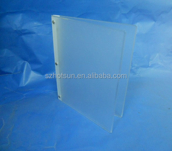 Creative acrylic/plastic folding clipboard