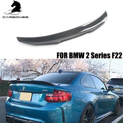 Автомобильный спойлер из углеродного волокна типа PSM для BMW F22 F87 M2 2014 +