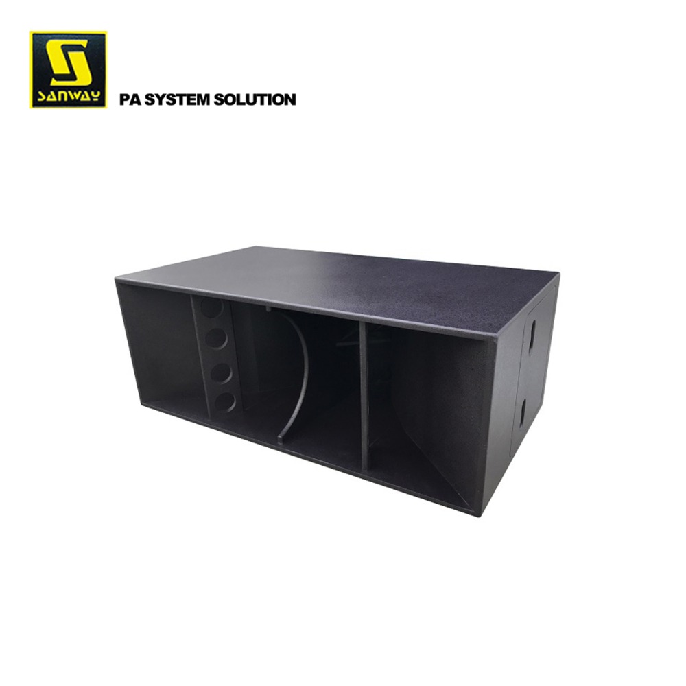 F218 MK2 Horn-loaded Dual 18" Bass Enclosure Subwoofer