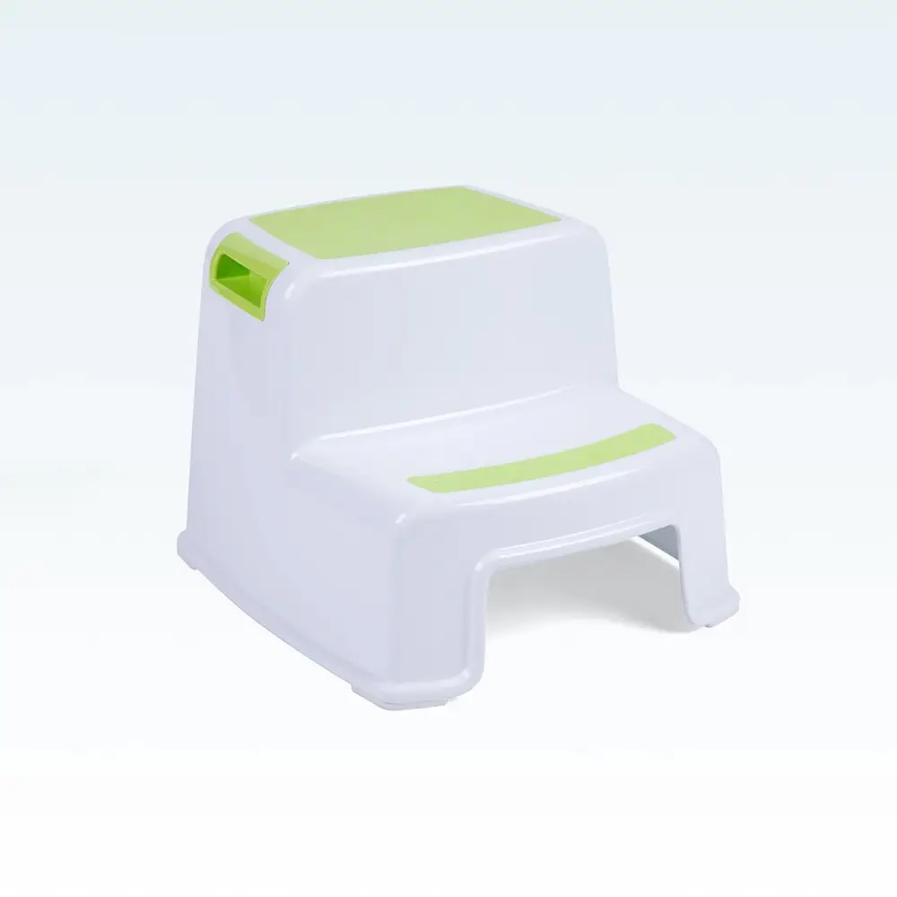Modern Home Furniture Baby Kids Toilet Plastic Foot Stool Bathroom Small Plastic Dual Height/2 Step Stool For Kids