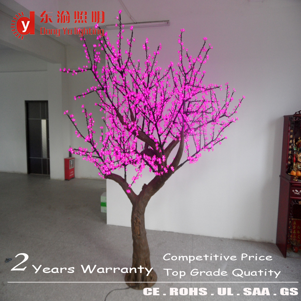 Завод LED дерево в праздничное освещение LED искусственный cherry blossom дерево свет Декор открытый LED вишня дерево огни