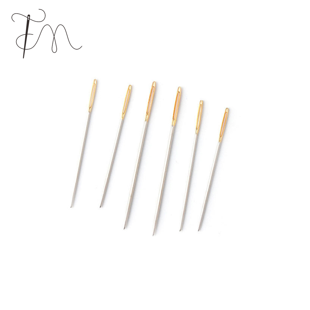 Gold Tail Gold Eye Tapestry Hand Sewing Needle with PVC