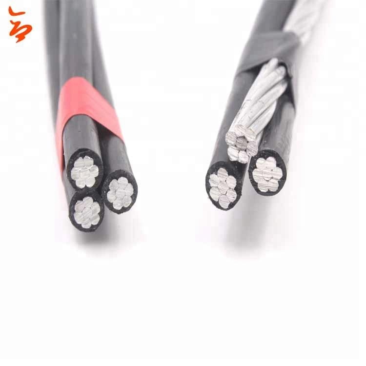 Дуплексный кабель 600 в #6 AWG ACSR, тройной кабель ACSR 1/0 AWG ABC, кабель ACSR 2 AWG