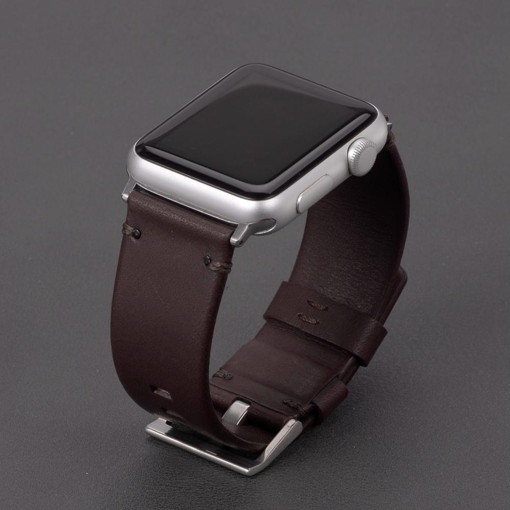 Ремешок кожаный для наручных часов Apple Watch 38/40/42/44, в наличии
