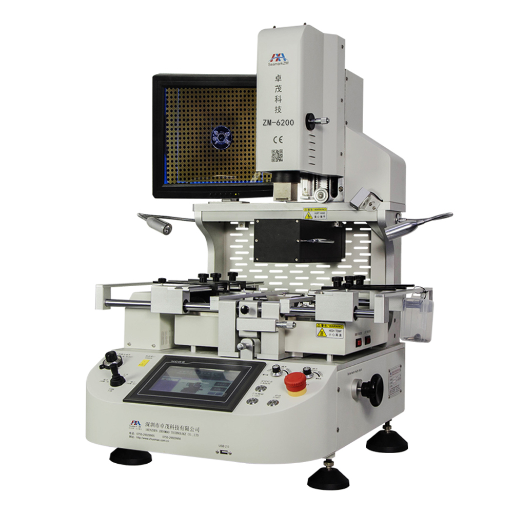 Zhuomao горячего воздуха ZM-R6200 Инфракрасная паяльная станция с выравниванием для материнской платы ноутбука, самая низкая цена при создании PCBA IC пайки и демонтажа