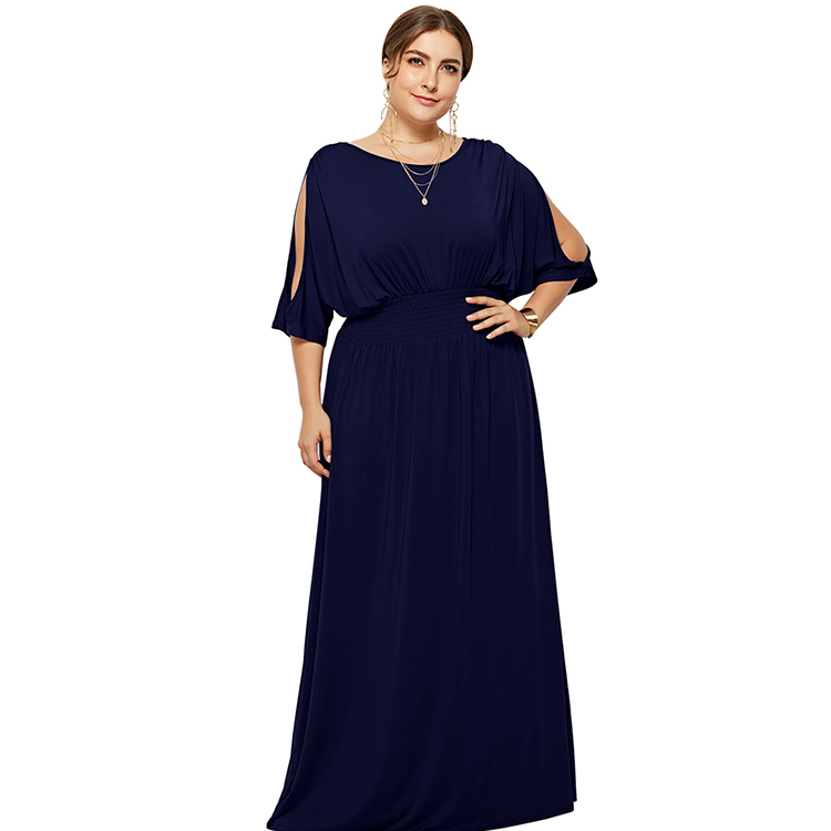 Lover Beauty Temperament Elegant Loose Long Womens Plus Size Clothing Night Long Dress Party