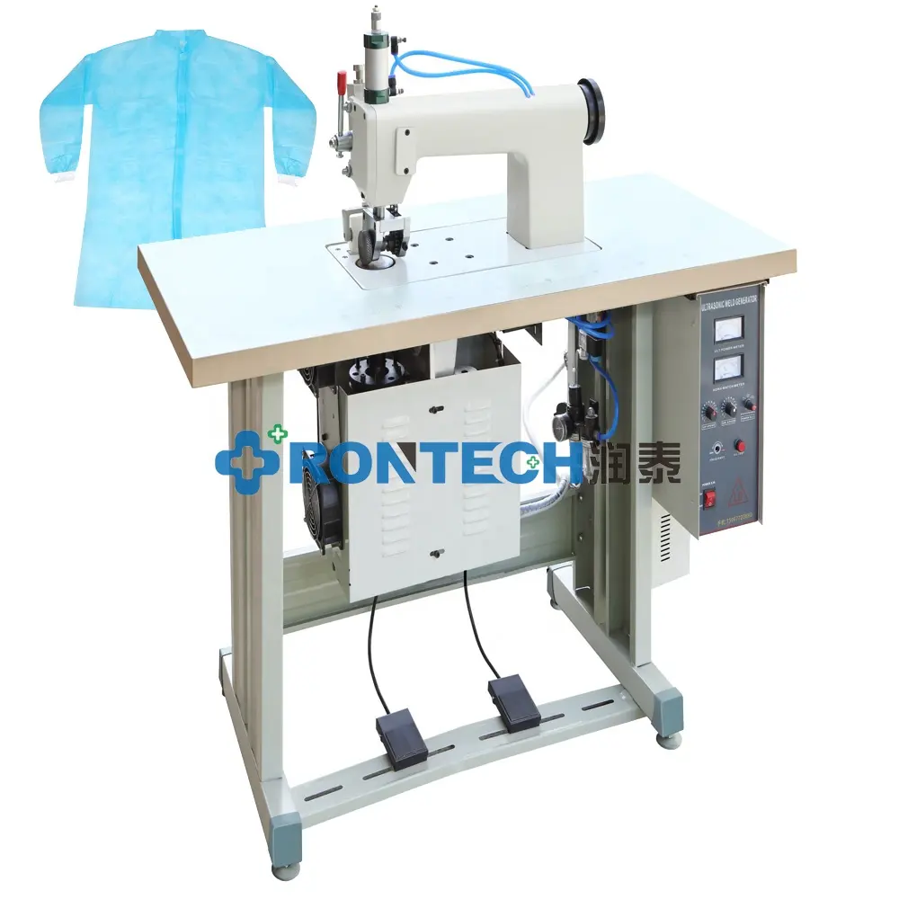 Ultrasonic Non Woven Fabric Sewing Machine