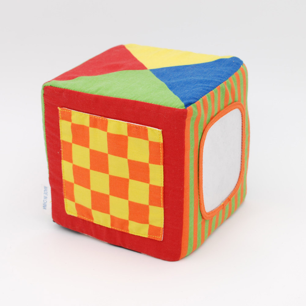 ODM OEM colorful plush stuffing chess checkerboard playing learning dice toy