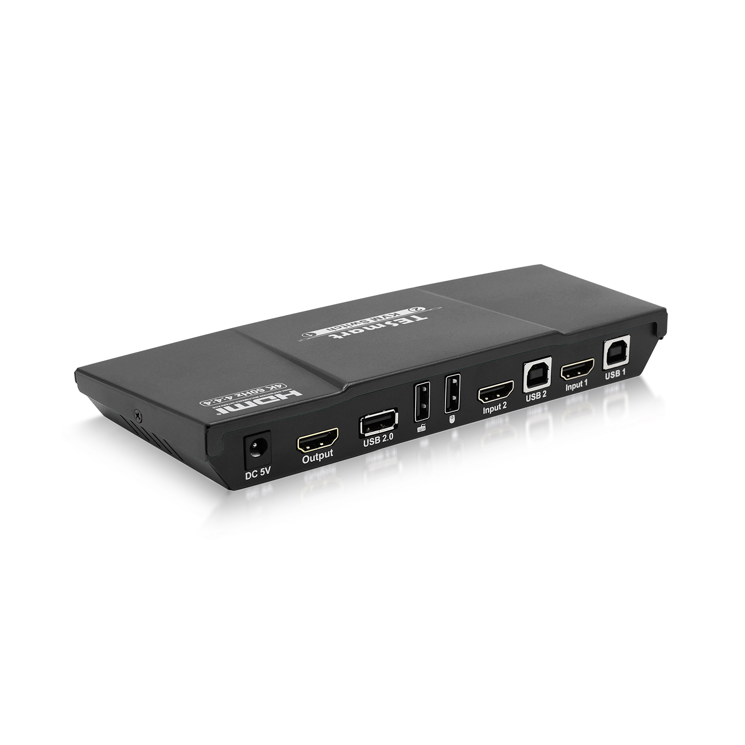 4K-устройство работающее от прикуривателя с 2 портами HDMI KVM переключатель 2X1 KVM переключатель