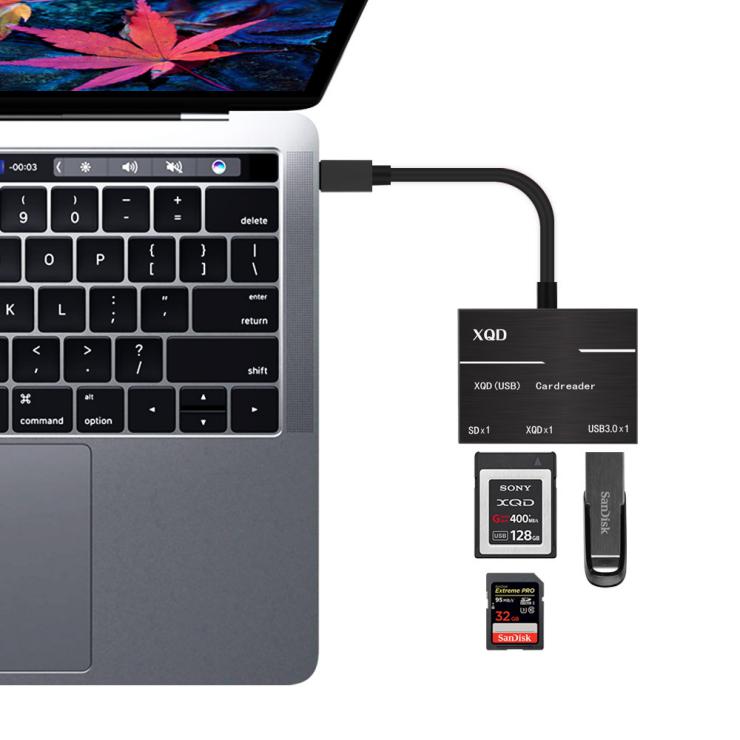 Устройство для чтения SD-карт USB Type c XQD