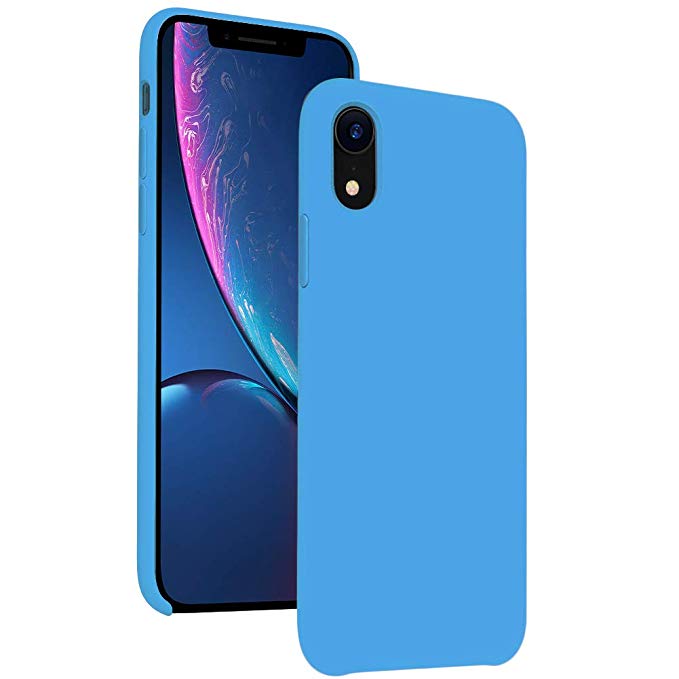 Лучшая цена для apple iphone x xs xr max чехол из жидкого силикона 1-1 50 цветов в наличии soft touch exw