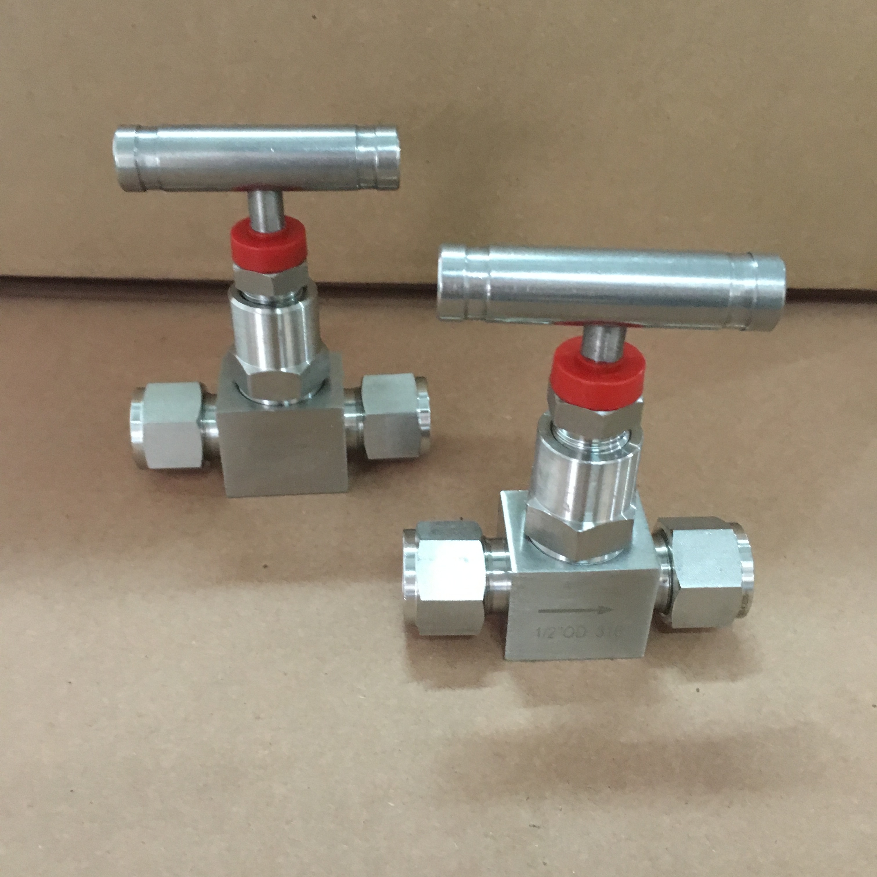 Игольчатый клапан из нержавеющей стали SS304 SS316 1/4-2 дюйма, 6000psi