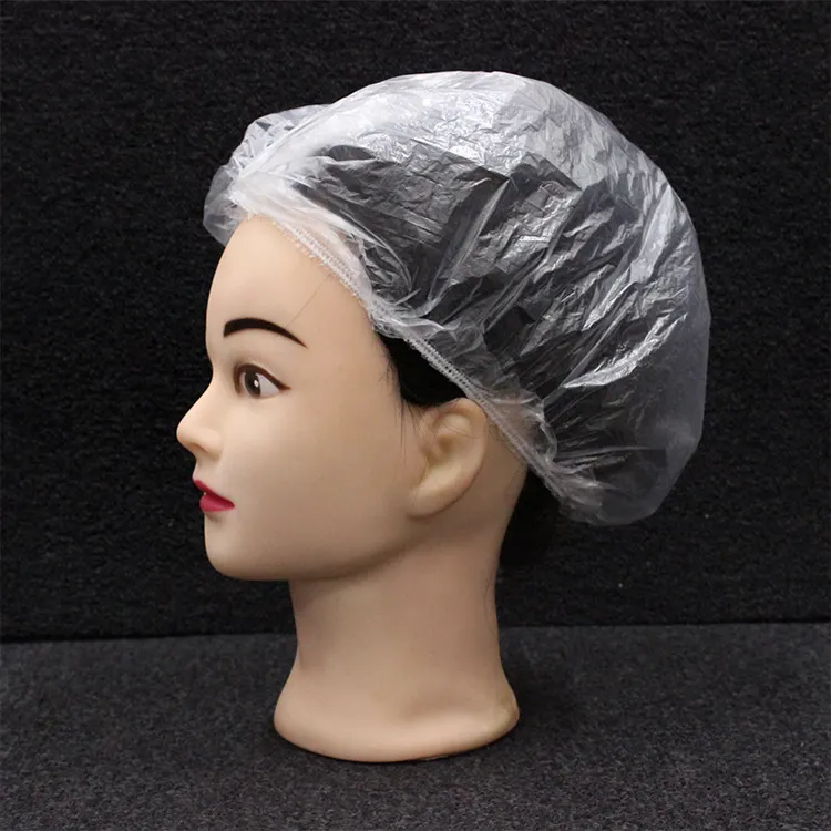 AUTOMATIC PE PLASTIC SHOWER CAP MAKING MACHINE FOR HAIRBATH