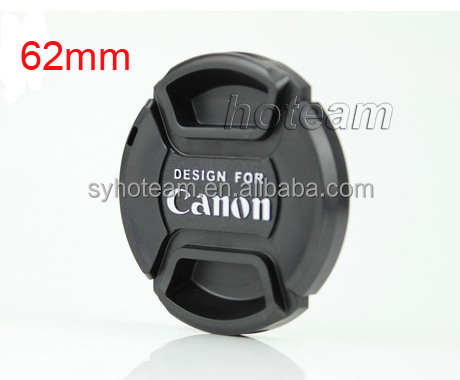 Защелкивающаяся Центральная крышка объектива 62 мм для камеры canon