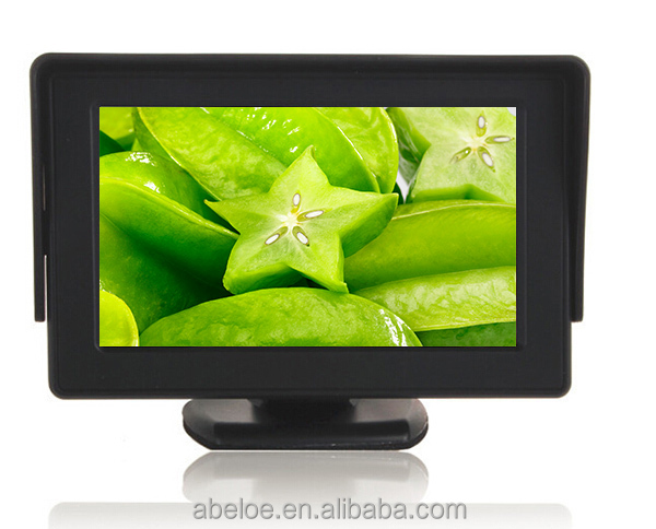 4.3 дюймов цветной TFT LCD монитора автомобиля малый размер безопасности cctv монитор