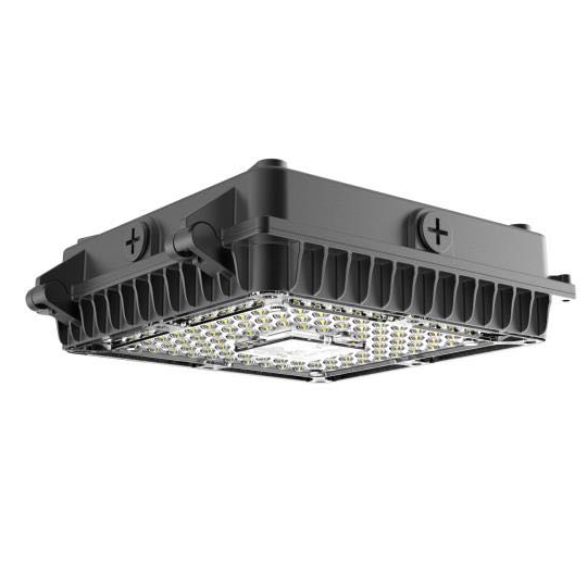 5 лет гарантии ETL cETL DLC 45w led Навес Модернизированный осветительный прибор для led парковки гаража АЗС Освещение