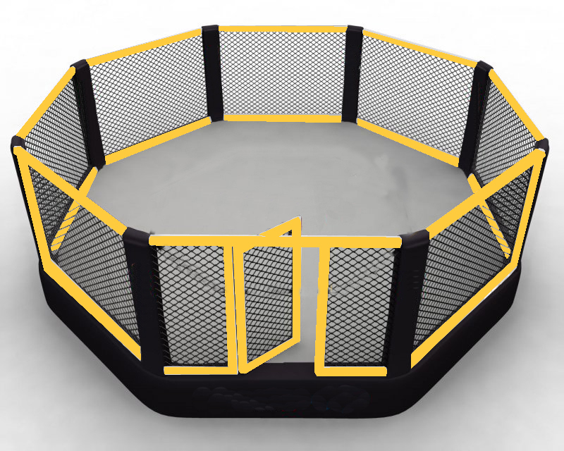 Высокое качество индивидуальные логотип Клетка ММА octagon клетка
