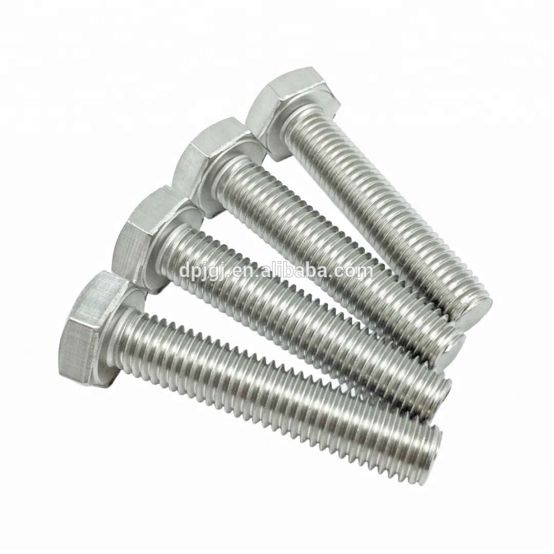 M4 M6 M8 Hexagon Hex Head Machine Screw Bolt And Nut