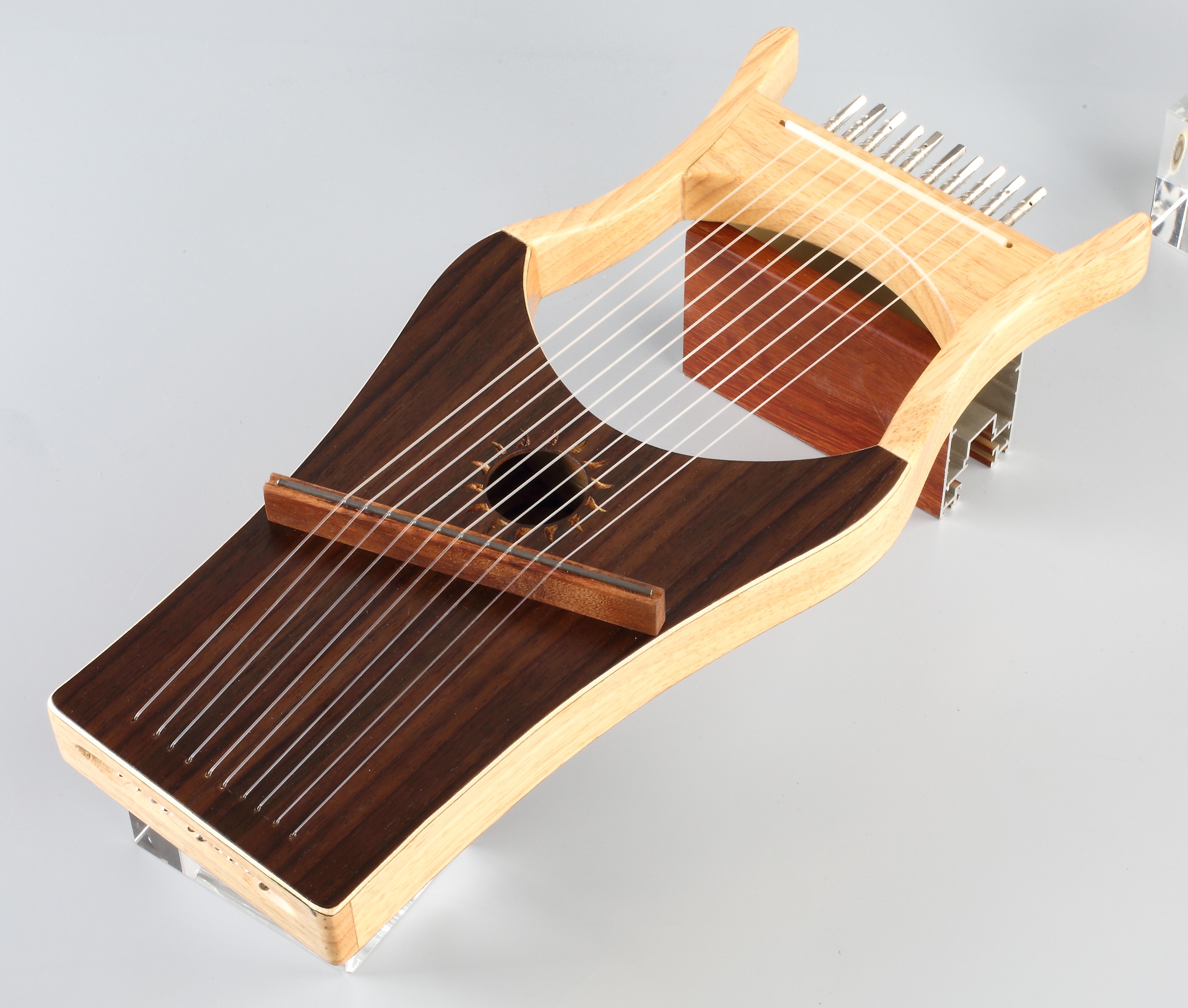 2020 розовое дерево 10 струн Lyre Harp Lyra Harp