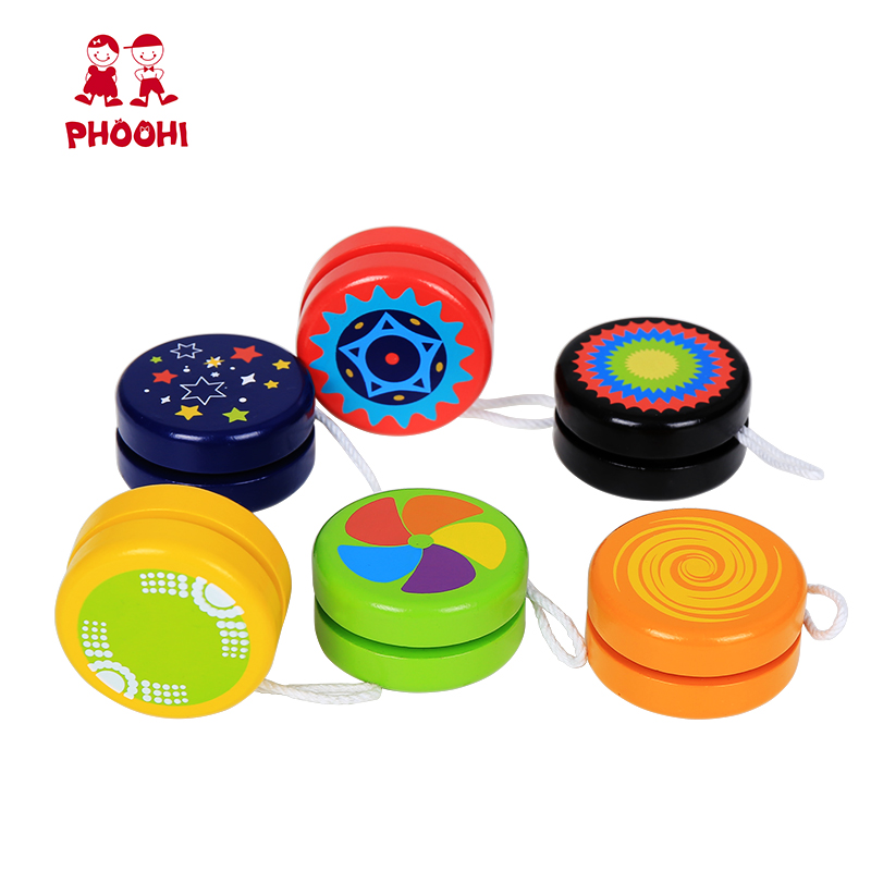 Оптовая продажа открытый детей йо мяч играть в игру дети деревянные yoyo игрушка для 3 +