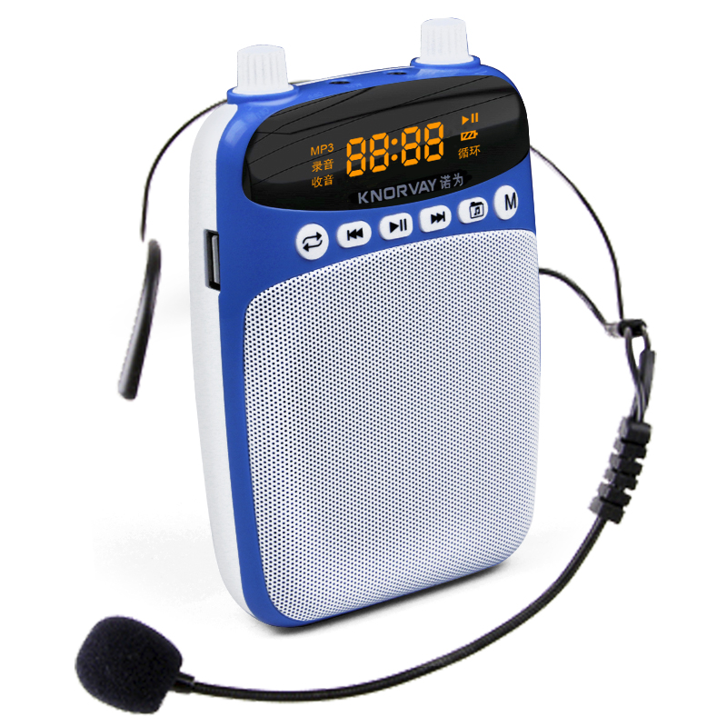 Беспроводная гарнитура с голосовым динамиком FM USB усилитель для туристических гидов