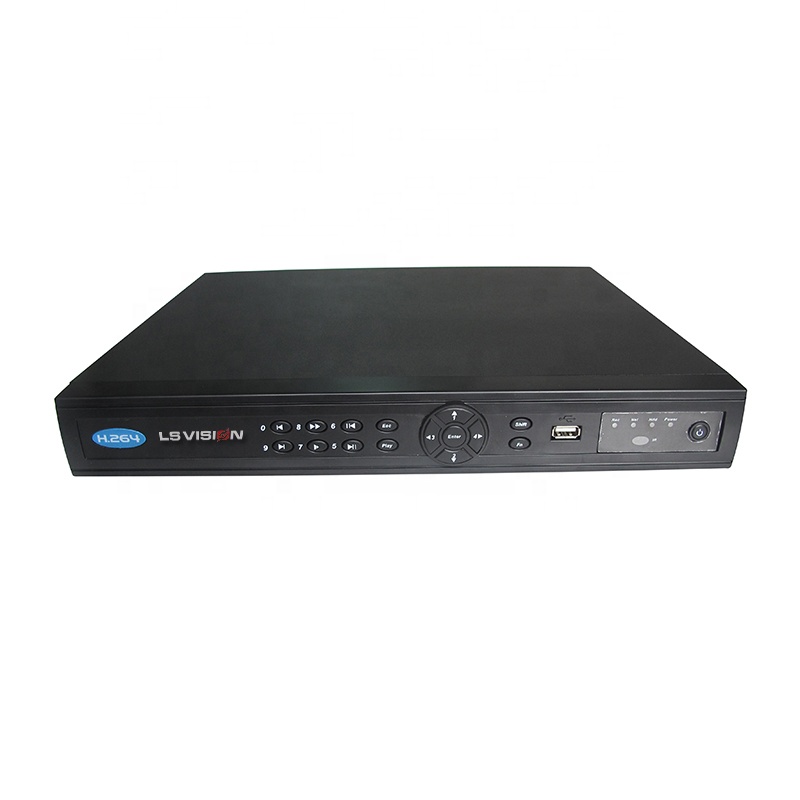 LSVISION H.265 32 канальный встроенный Linux ONVIF P2P IP видеорегистратор VGA CVBS 32CH 4K NVR Встроенный POE с 2 SATA HDD портом