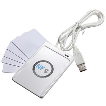 ACR122U 13,56 МГц USB-порт NFC чип Rfid смарт-кардридер и записывающее устройство