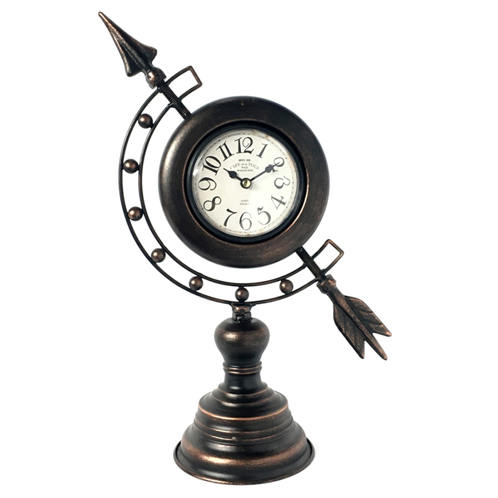 Ista Style high-end metal table clock high quality decorative