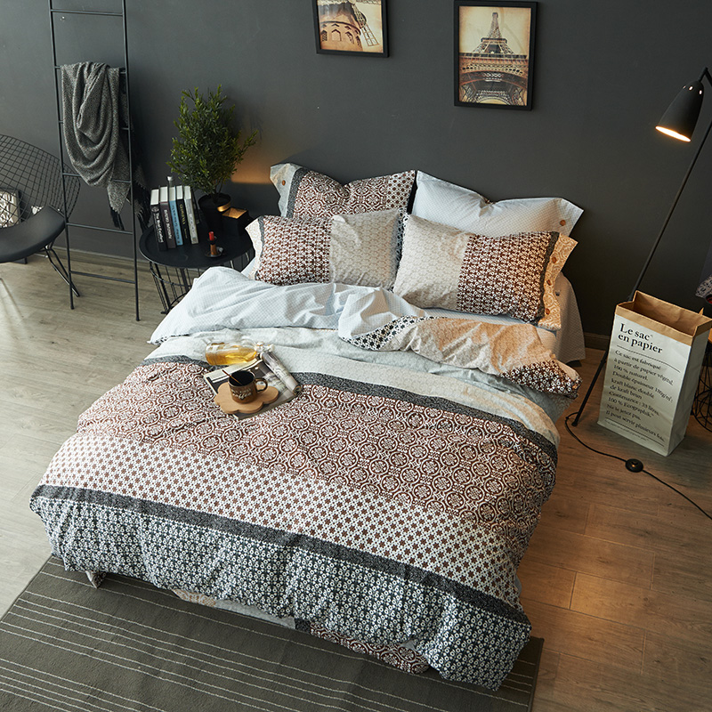 100% хлопок горячий продавать дешевые постельные принадлежности Inc duvet наборы и простыни и наволочки
