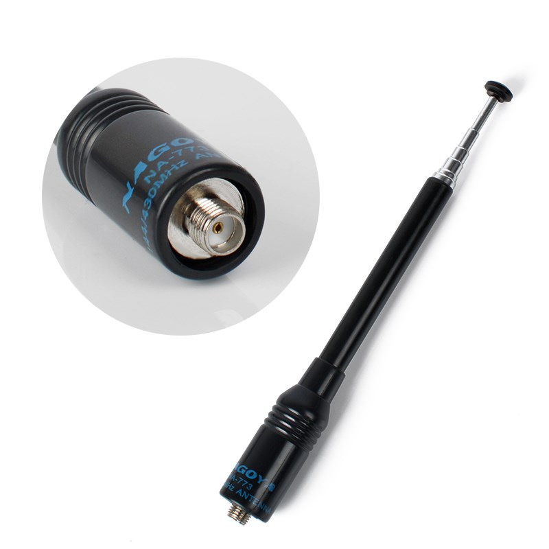 NA773 Женская двойная Bnad 144/430 МГц рация антенна для UV5R 888S UV82