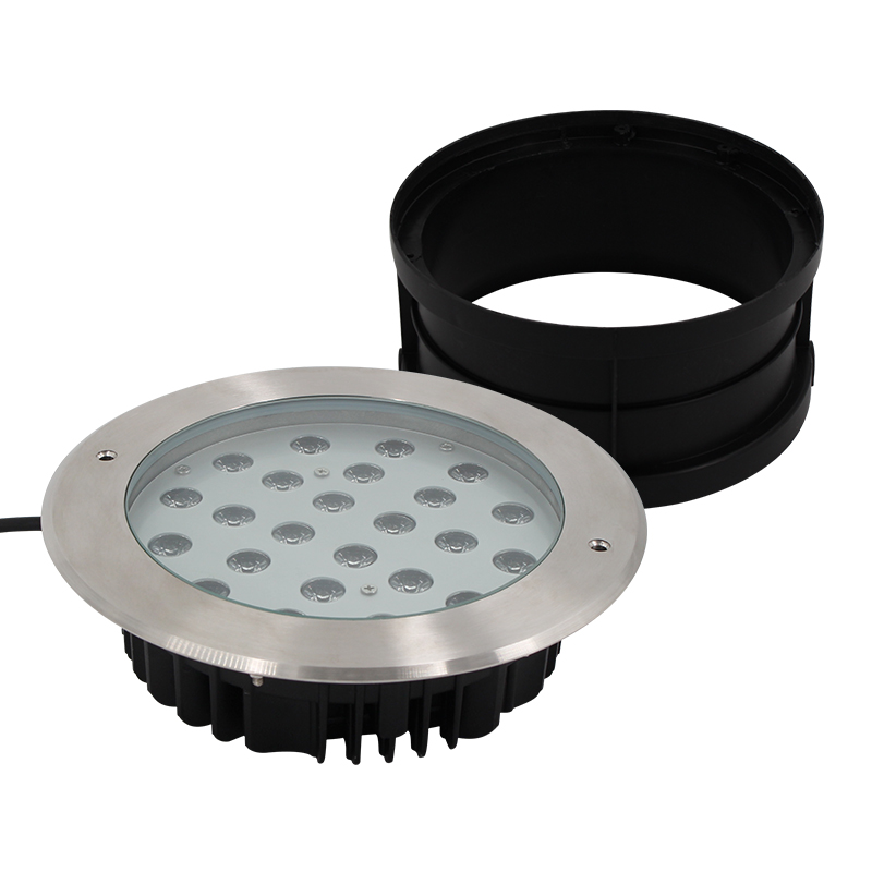 Горячие продажи продукта 24*1 W 24 V IP67 водонепроницаемый акриловая крышка СИД сад Inground
