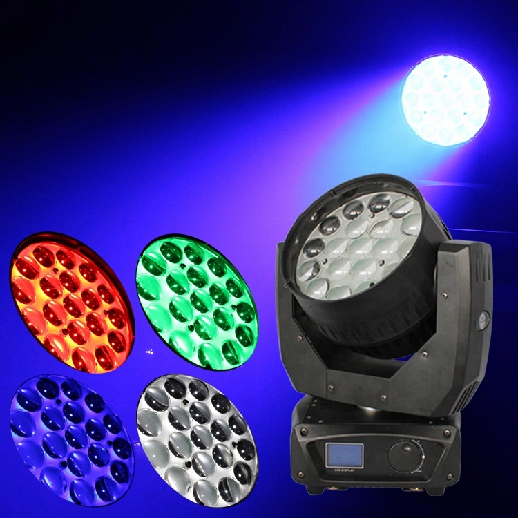 Martin MAC Aura 19x15w rgbw 4in1 zoom beam wash light led moving head