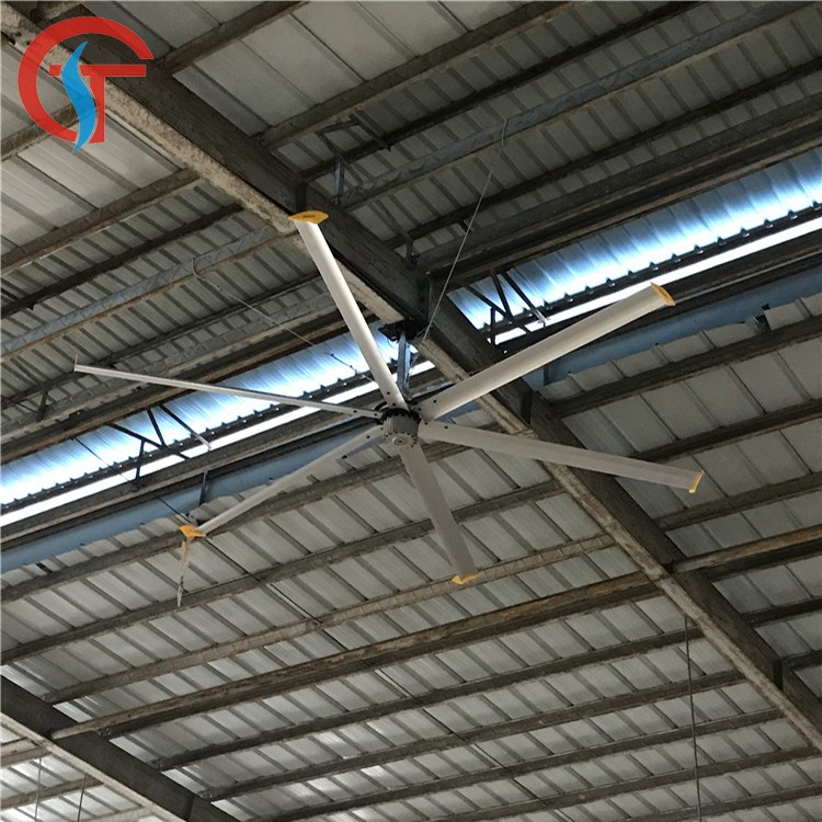 Открытый энергосберегающий Hvls промышленный большой размер Ac Электрический потолочный вентилятор