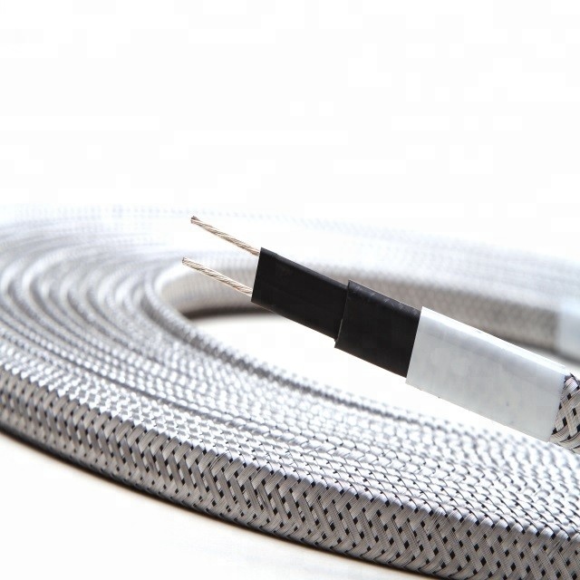 Heat trace cable flexible electric heating element