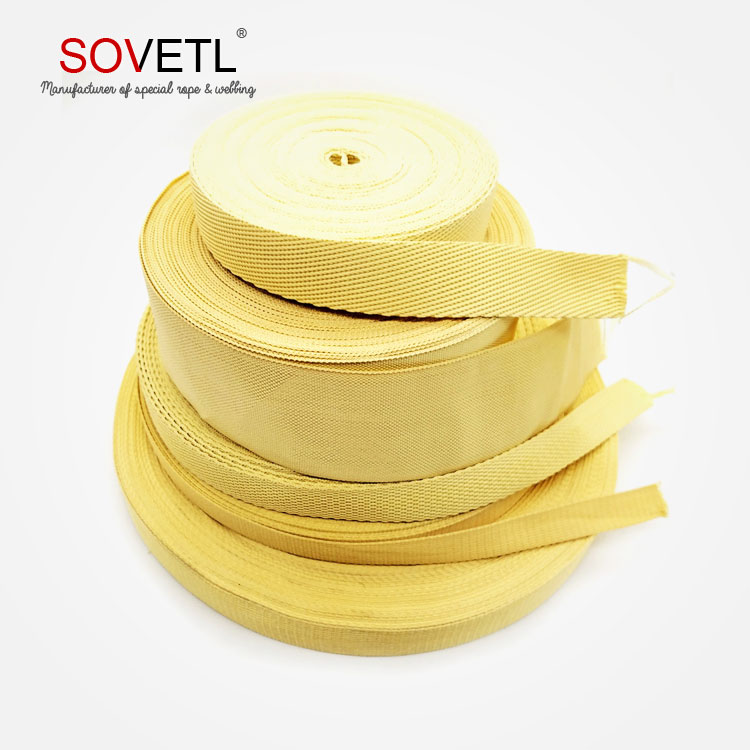 aramid fiber Webbing for Industrial and Fire Safety