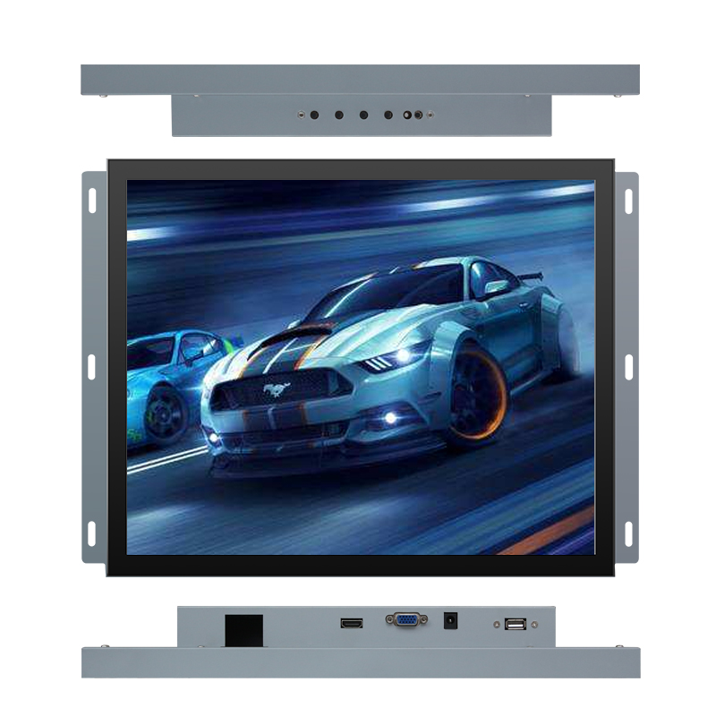17 "открытая рамка ЖК-монитор usb медиаплеер для рекламы