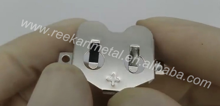 Металлический держатель батареи 2477 smt smd CR2477 контакт батареи